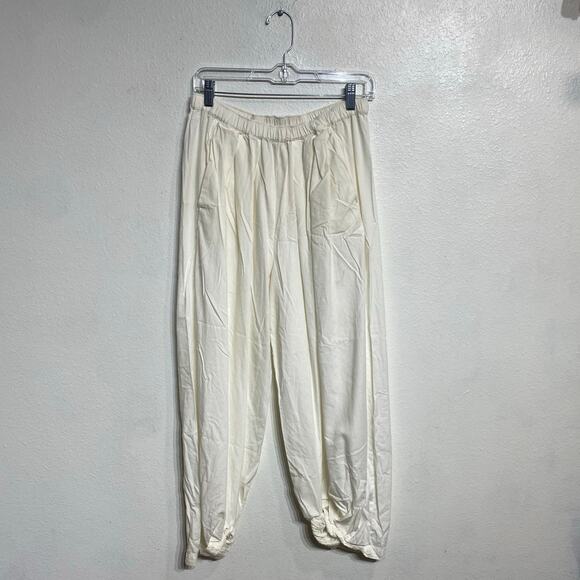 Free People White To The Sky Parachute Pants Sz S - Picture 2 of 14